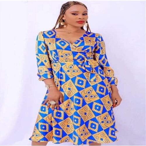 Fashion high quality african wax pattern satin silk fabric 6 Yards for dress print wax satin fabric Sewing Material! XMF78251