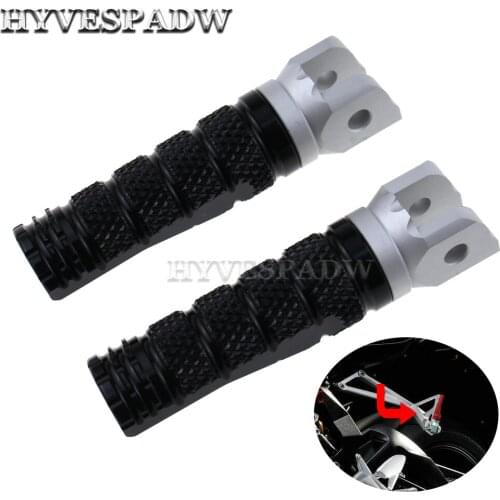 For MV Agusta STRADALE Stradle 2015 2016 Rear Passenger Foot Pegs Footrests Motorcycle Pedal Modification Aluminum Accessories
