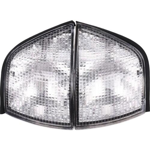 Clear Lens Car Front Corner Lamps Turn Signal Light Sidelights for BMW E36 3-Series 1992-1998