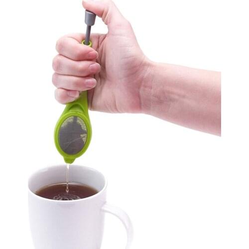 Silicone Total Tea Infuser Loose Leaf Tea Strainer for Teapot Kitchen Accessories Coffee & Tea Filter Tools for Brewing Tea Set