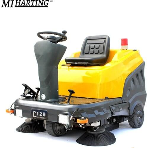Warehouse Road Street Sweeper Electric Floor Cleaning Machines For Sale