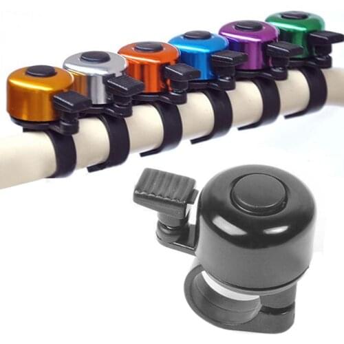 Bicycle Bell Loud Clear Sound Alloy Bike Handlebar Bell Bicycle Cycling Mini Alarm Warning Ring Safety Bicycle Accessories
