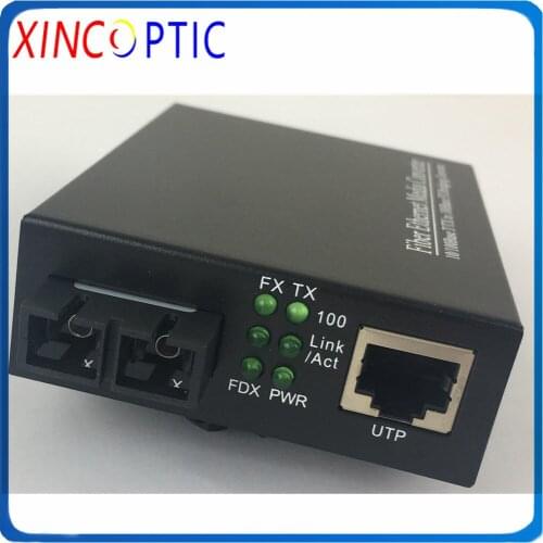 1000M Duplex Fiber Media Converter,100KM Singlemode Dual Fiber Gigabit Fiber Media converter 1550nm SC/UPC Media Convertor