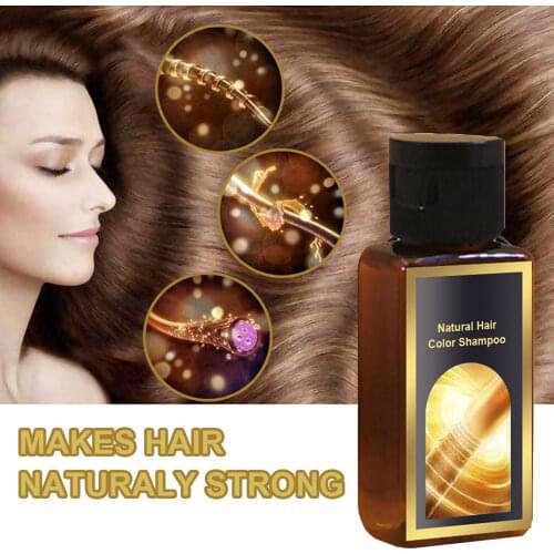30/100/200ml Reverse Grey Hair Color Shampoo to prevent white hair,Natural Hair Color Shampoo,Help Boost Hair Growth