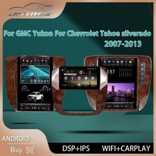 PX6 Android 10 Car Radio For GMC Yukon Chevrolet Tahoe Chevrolet silverado Suburba 2007-2012 GPS Navigation Stereo Audio player