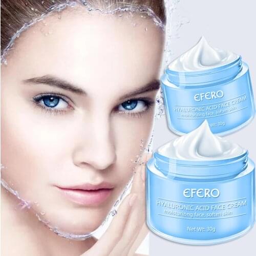 EFERO Snail Face Cream Moisturizer Wrinkle Day Cream Skin Whitening Anti-Oxidation Cream Shrink Pores Hyaluronic Acid Essence