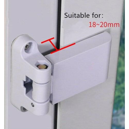 Door Flag Hinge Door hinge PVC French Doors High Security Right Windows White