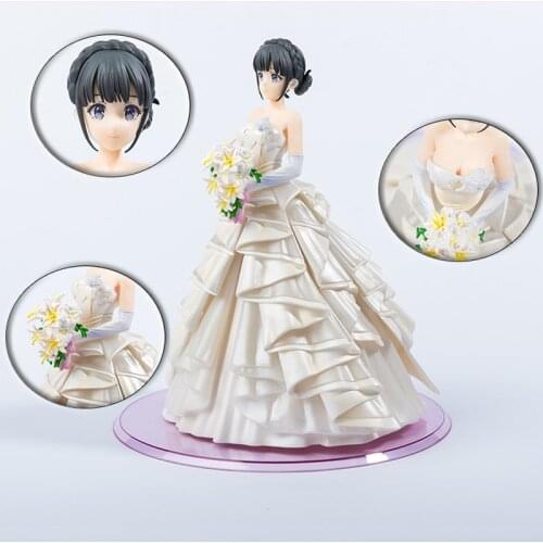 Anime Rascal Does Not Dream of Bunny Girl Senpai Sakurajima Mai Makinohara Shoko Anime Action Figure Toys Model