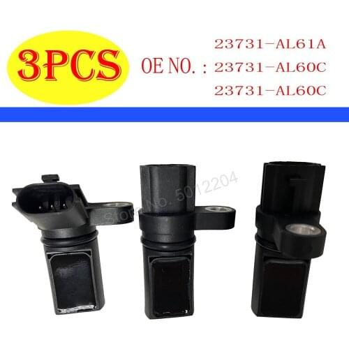23731-AL61A 23731-AL60C 23731-6J90B SET Camshaft Crankshaft Position Sensor For Infiniti FX35 G35 I35 M35 NISSAN 350Z ALTIMA MAX