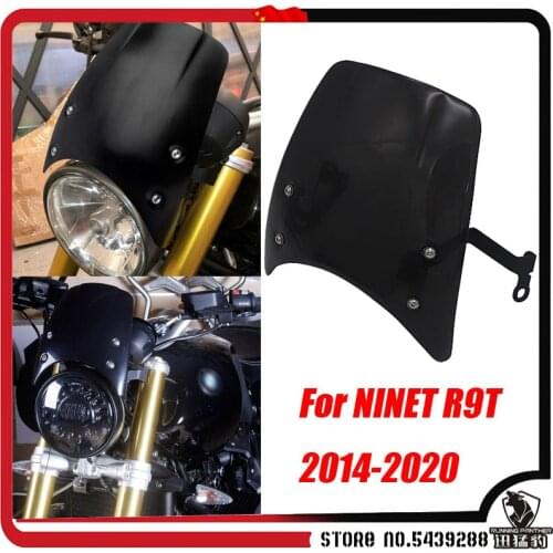 Windshield Windscreen For BMW R NINE T NINET R 9 T 2014-2020 High Quality Headlight fairing R9T R NINET Motorcycle Parts