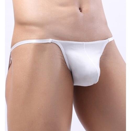 Men Sexy Screw Thread Breathable Briefs Screw Thin Underpants Triangle Thread Briefs Gay Jockstrap Men Sexy Underwear 2021 New