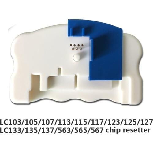 Chip resetter for Brother LC103 LC105 LC107 LC113 LC115 LC117 LC135 LC137 LC563 LC565 LC567 on high quality free shipping