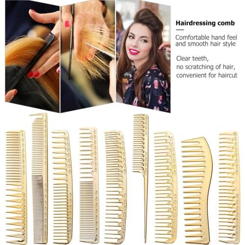 Salon Hairdressing Straight Hair Combs Pro Salon Hair Care Styling Tool Portable Barber Hair Care Styling Brush