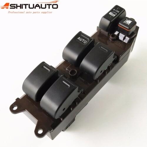 AshituAuto 84820-33170 Window Lifter Control Switch car window lift switch Front Left for 03-08 Pontiac Vibe 03-08 Toyota Matrix