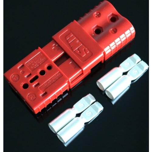 Powerbank Copper Contacts 6# SH50 Connector plug SMH 50A 600V battery charge inside quickly connect t handle Anti Dust cover