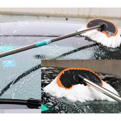 Adjustable Car Wash Brush Wiping Mop Car Cleaning Tool Supplies Cloths Brushes Automobiles Washing Brushes Car Cleaning Products