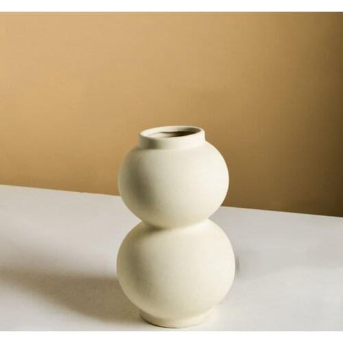 Nordic Ins Ceramic Vase Home Decoration Ornaments Crafts Ceramic Flower Pot Art Vases Home Decoration Ornament