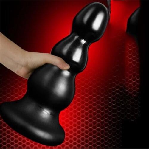 Super Huge Anal Plug Balls Soft Silicone Big Butt Plug prostate massage Anus Dilator Masturbator Sex Toys for Men Women