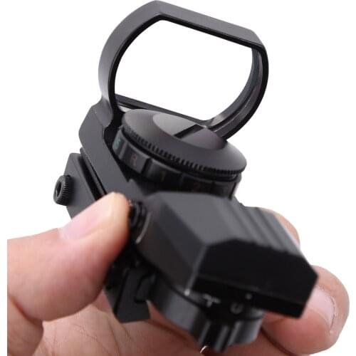 Tactics 11/20 mm Rail Mount Riflescope Hunting Optics Holographic Red Dot Sight Reflex 4 Reticle Tactical Gun Accessories