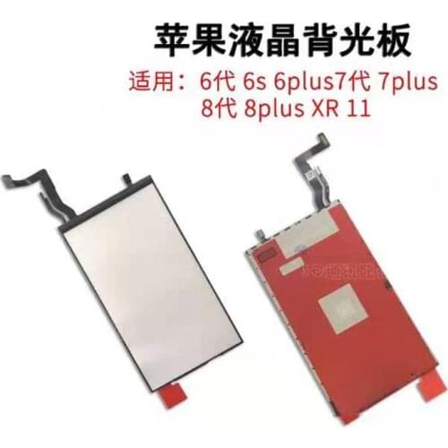 LCD Backlight Panel For iPhone 6S 6 7 8 Plus XR XS Max 11 Screen Backlight Film With 3D Touch Function Flex Cable