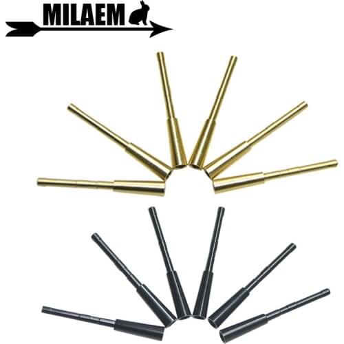 3/6/12pcs Archery Connect Arrowhead Fit For ID 4.2mm OD 6.0mm Arrow Shaft Hunting Shooting Accessories