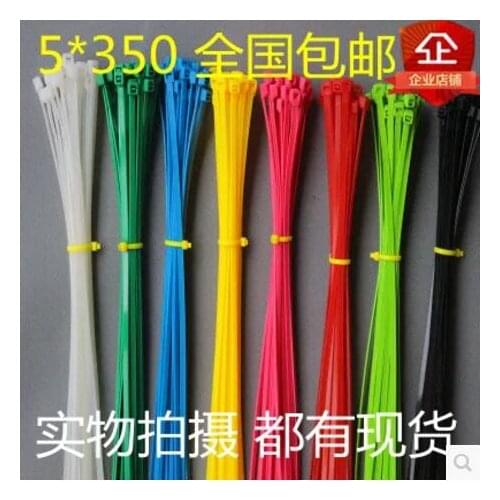 5*650mm Color cable tie cable ties high temperature resistant cable tie belt