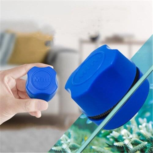 Aquarium Fish Tank Magnetic Clean Brush Glass Floating Algae Scraper Curve Glass Cleaner Scrubber Tool Window Cleaning Magnet