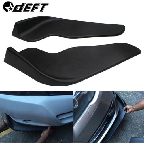 Car Front Deflector Spoiler Shovels Car Vehicle Bumper Spoiler Splitter Diffuser Front Shovel Decorative Scratch Resistant Wing