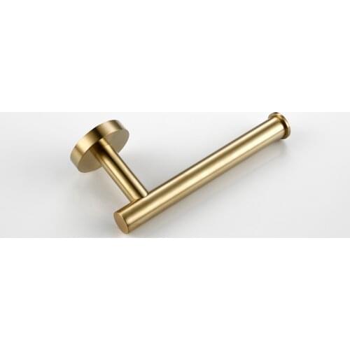 Bagnolux Brushed Gold Paper Holders bathroom tissue paper Holders hanging holder wall mounted bathroom hardware accessories