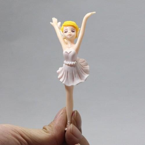 Ballet Dancer Souvenir Model Girls Doll Figurines Pendant Miniatures Ornament Home decor Plastic Figure Toys Gift