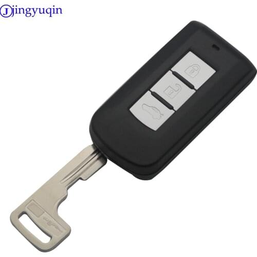 Keyecu New Remote Key Shell Case Fob 3 Button for Mitsubishi Lancer Outlander 2008 2009 2010 2011 2012 2013 2014 2015 2016