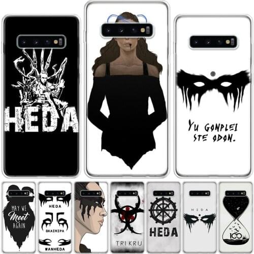 Caso Heda Lexa O 100 Programa de TV Coque Phone Case For Samsung Galaxy A51 A71 A50 A70 A80 A90 A01 A6 A7 A8 A10 A10S A20S A20E