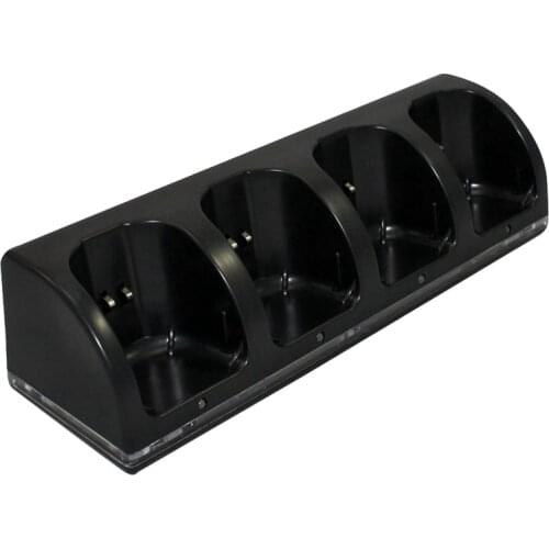 For Nintendo Wii Remote Controller Charging Dock Station + 4Pcs 2800MAh Rechargeable Batteries Gamepad Battery Charger