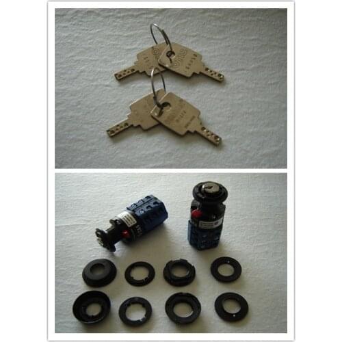 Elevator escalator GAA177HR1 CA4 key Parts one key +one switch