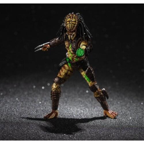 Hiya Toys Predator 2: Battle Damage City Hunter Predator 1:18 Scale 4 Inch Acton Figure