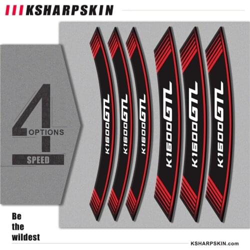 Creative transformation motorcycle sticker accessories tire wheel reflective decorative decal for BMW K1600GTL