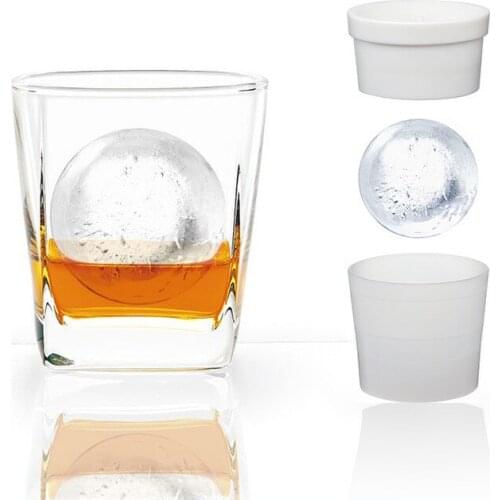 Ice Maker For Cocktail Molds Sphere Ice Ball Molds Food Grade Whiskey Silicone Ice Cream Fruit