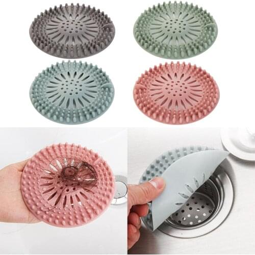 Hair Trap Shower Bath Plug Waste Catcher Stopper Floor Drain