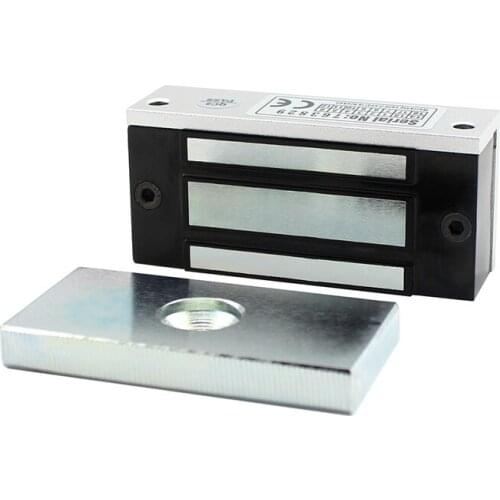 Mini 12V Electronic Magnetic Lock Fail Safe EM Locks 60KG Holding Force Electric Magnetic Door Lock For Access Control System