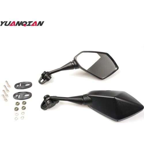 Motorcycle Mirror Black Moto Rearview Side Mirror For Suzuki GSXR 600 750 1000 S1000 GSXR600 GSXR1000 SV650A Hayabusa DL250 M95