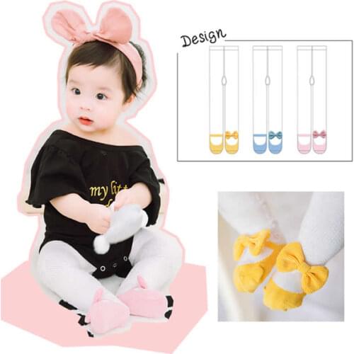 New Arrival Baby Tights For Infant Boys Girls Stocking Girl Babys Clothing Newborns Knitted Pantyhose Infant Ballet Pantyhose