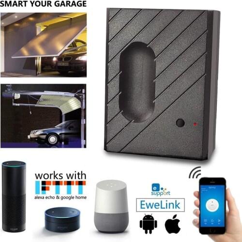 Ewelink WiFi Switch Garage Door Controller for Car Garage Door Opener APP Remote Control Timing Voice Control Alexa Google