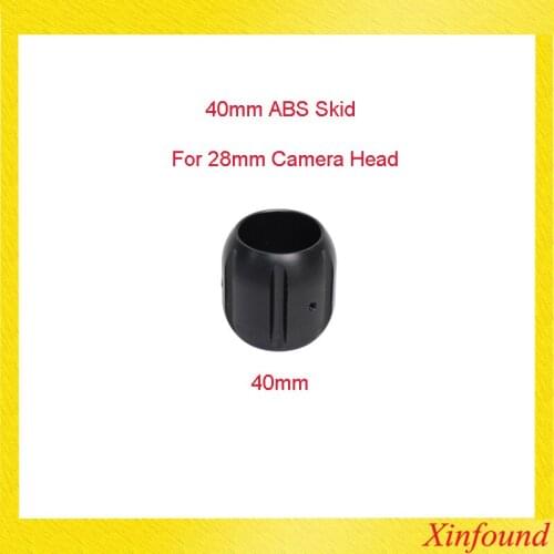 28mm Camera Head Skid Video Camera Head Protective Skid DIY 40mm 90mm Skid Flexible Pipeline Imspection Camera Head Skid