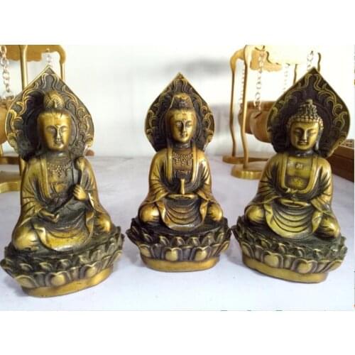 Tibet Tibetan Buddhism Amitabha dragon bronze Buddha religion metal crafts