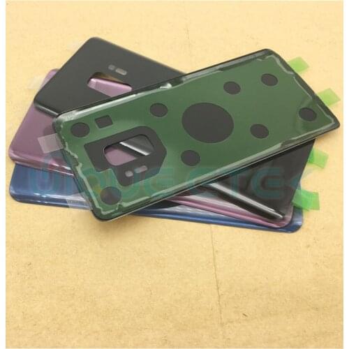 For SAMSUNG Galaxy S9 G960F G960 S9plus S9+ S9 Plus G965 G965F Back Glass Battery Cover Rear Door Housing Case Replacements