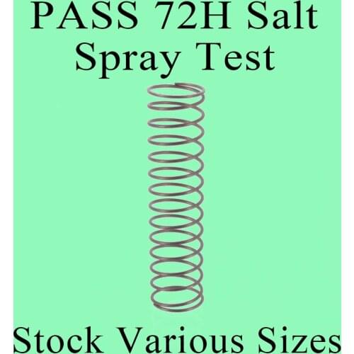 10pcs Spring Manufacturer Wholesale 0.2mm Wire Diameter Small Compression Spring