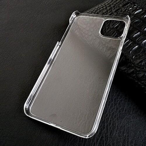 1000pcs Ultra Plastic Hard PC Clear Case For iPhone 12 Mini 11 Pro Max XS XR X 8 7 6 Plus SE 5 Transparent Crystal Shell Cover