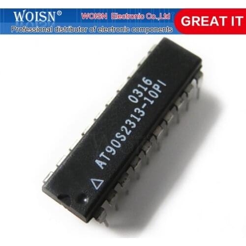 2pcs/lot AT90S2313-10PC AT90S2313-10PU AT90S2313-10PI AT90S2313 new original DIP-20 In Stock