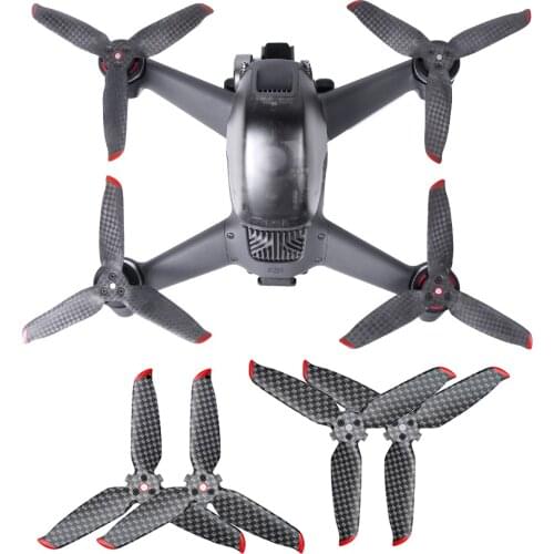 5328S 4PCS Propeller Protector For DJI FPV Combo Drone Accessory Blade Fens Props Wing Quick Release Cover Protective Kit Carbon