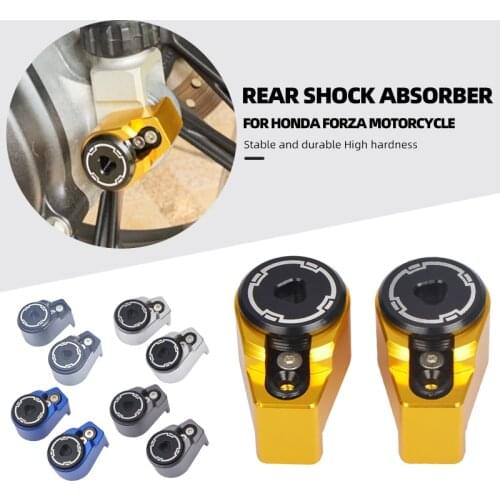 Motorcycle Shock Absorber Anti-theft Lock For Honda Forza300 Forza 300 PCX125 PCX155 PCX 125 155 Theft Protection Small Cover